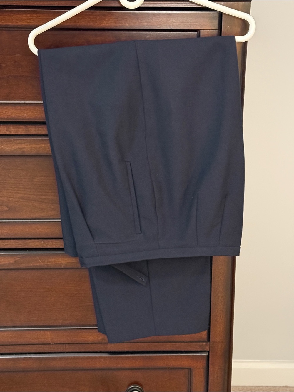 Navy Women’s Dress Pants - Classic Tailored Fit